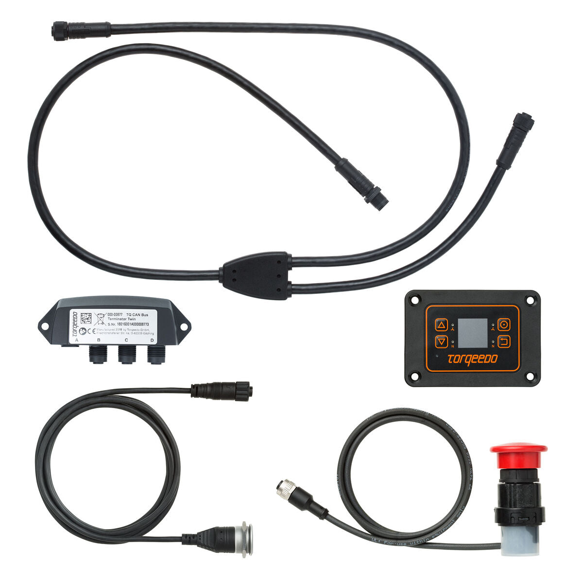 Torqeedo Throttle Sail side mounting incl. 1.28 inch display