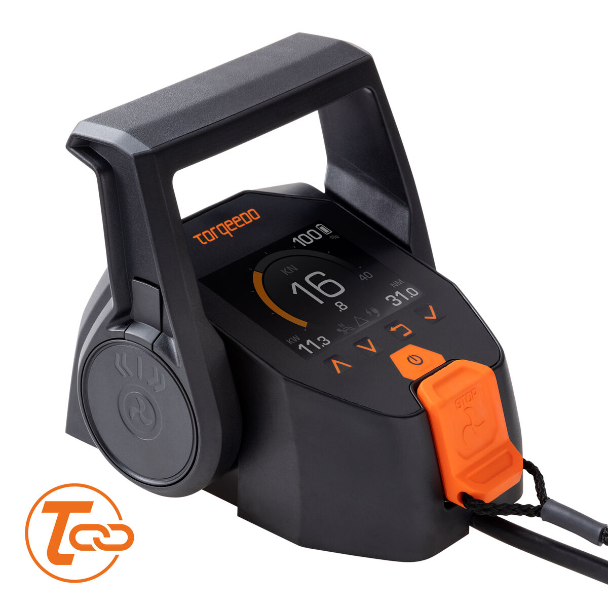 TorqLink top mount afstandbediening met kleurendisplay