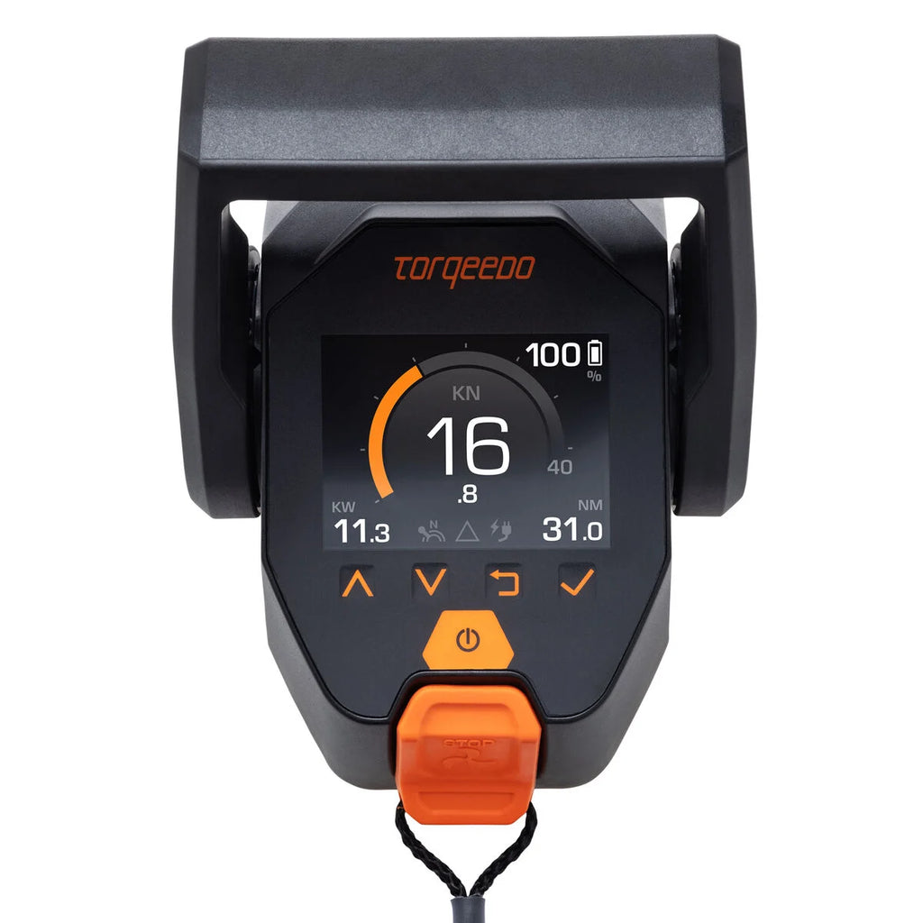 TorqLink remote throttle - top mount with colour display