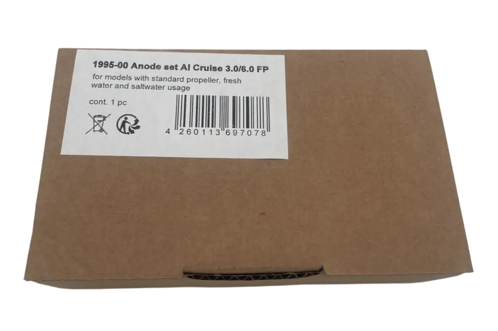 Anode set Aluminium Cruise 3.0 / 6.0 FP - fixed propeller